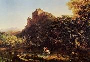 Thomas Cole Mountain Ford oil painting reproduction
